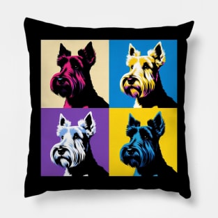 Scottish Terrier Pop Art - Dog Lover Gifts Pillow