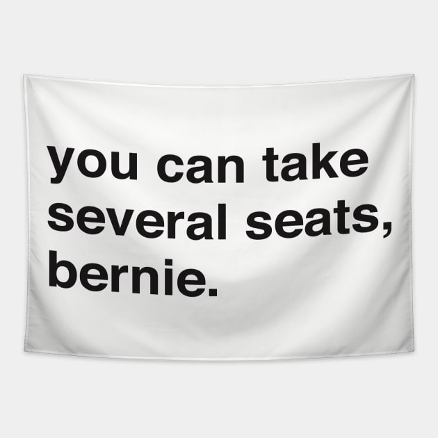 you can take several seats, bernie. Harris, Butigieg, Booker, there's so many great candidates and yet Bernie and his Bros are there again. Tapestry by YourGoods