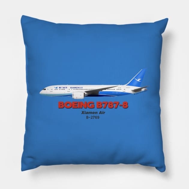 Boeing B787-8 - Xiamen Air Pillow by TheArtofFlying