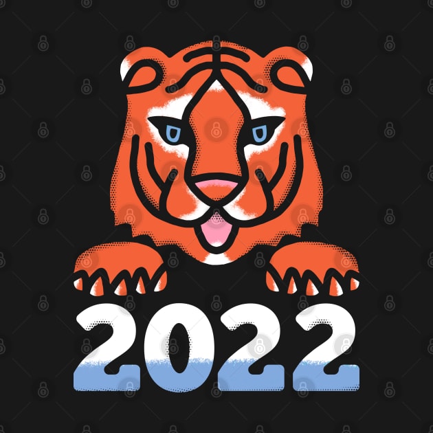 Tiger 2022 Very Peri by okpinsArtDesign