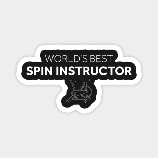 World's Best Spin Instructor Magnet