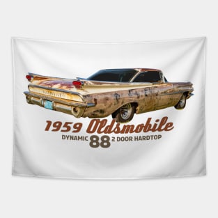 1959 Oldsmobile Dynamic 88 2 Door Hardtop Tapestry