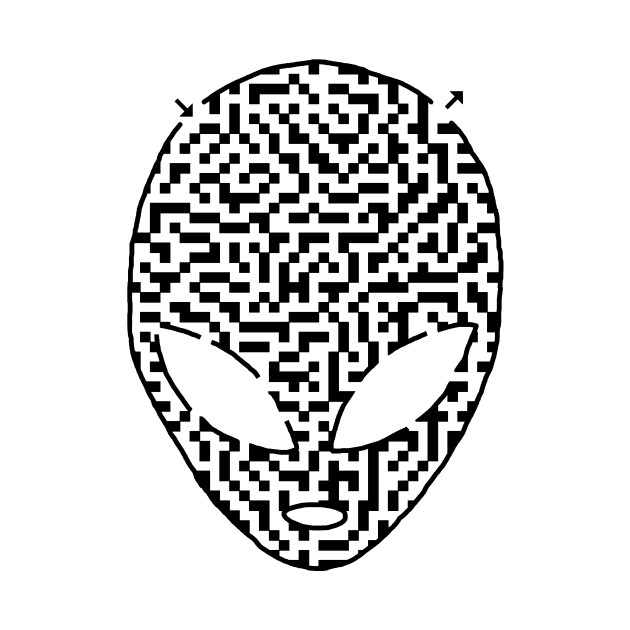 Alien Head Maze by gorff