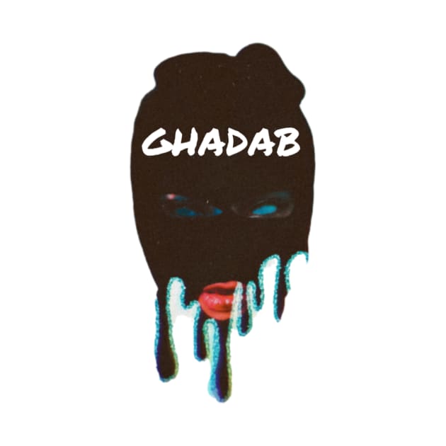 GHADAB Dripping T-shirt Design By KingWolf T-shirts by KingWolf