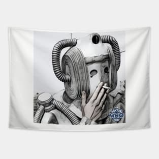 SMOKING CYBERMAN Tapestry