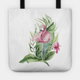 wading Flamingo Tote