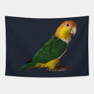 yellow-headed caique Tapestry