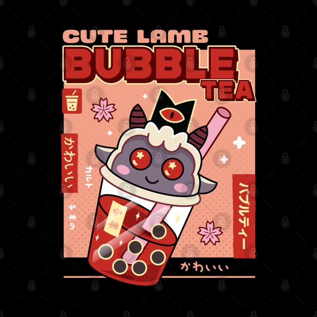 Cute Lamb Bubble Tea by Lagelantee