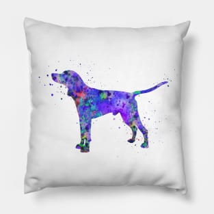 American English coonhound Pillow