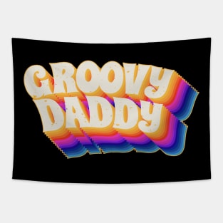 Wave of Colors Groovy Daddy Design Tapestry