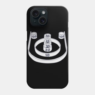 Skeeball - Alley Roller Graphic - Traveling Carnival Phone Case