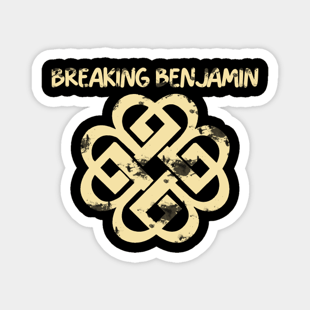 Breaking Benjamin best Magnet by skull yellow