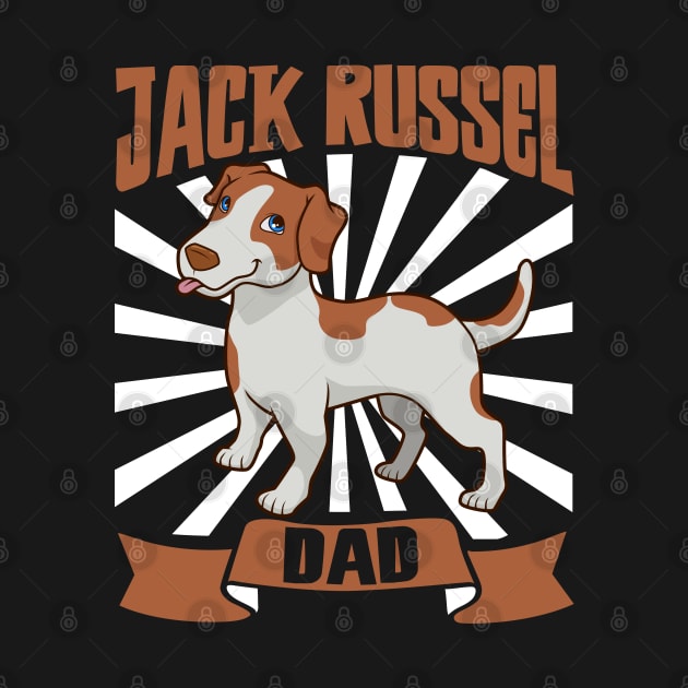 Jack Russel Dad - Jack Russel Terrier by Modern Medieval Design