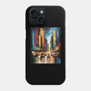 City Lights - Expressipnism Phone Case