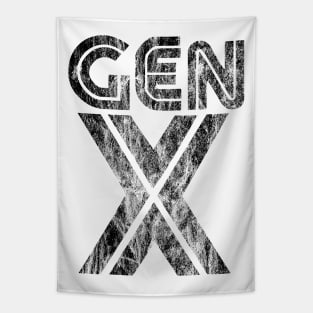 Generation X (distressed) Tapestry