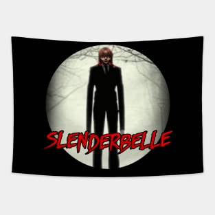 slenderbelle slenderman x annabelle Tapestry