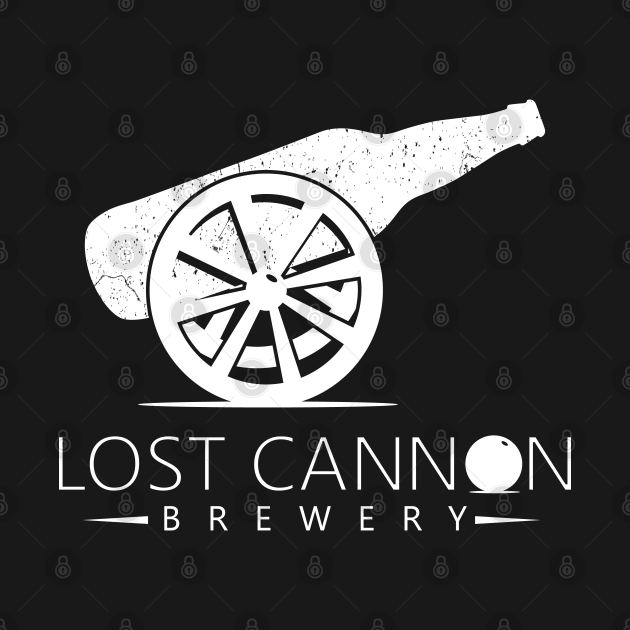 Discover Lost Cannon Brewery - White - Colorado Brewery - T-Shirt