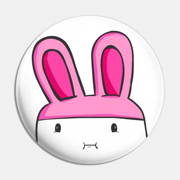 Pink Bunny Pin by Namarqueza