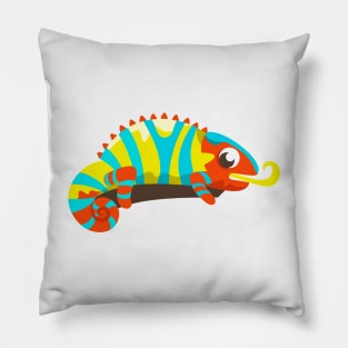 Panther Chameleon Pillow