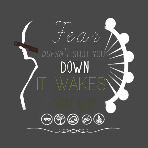 FEAR DOESN'T SHUT YOU DOWN 2 by raffavain