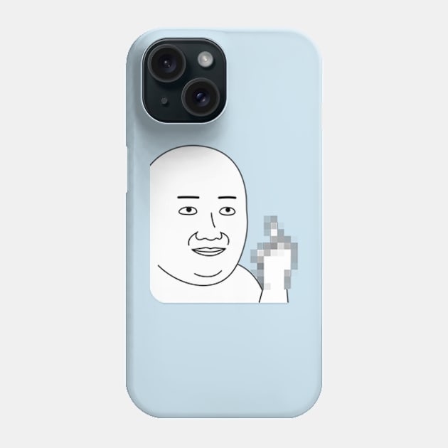 Todays Meme Prequel - Moh Gives The Finger Phone Case by icdeadpixels