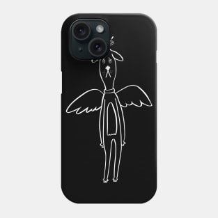 All Dogs Go To Heaven (inverted) Phone Case