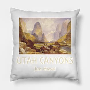 Utah Canyons Pillow