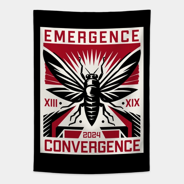 Cicada Brood XIII Brood XIX 2024 Cicada Emergence Cicada Tapestry