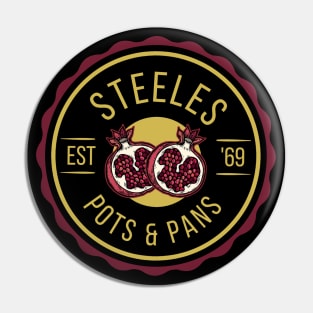 STEELES POTS AND PANS, POMEGRANATE Pin