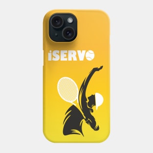 tennis serve Phone Case