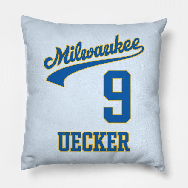 Retro Bob Uecker Baseball Jersey Tribute Hoodie