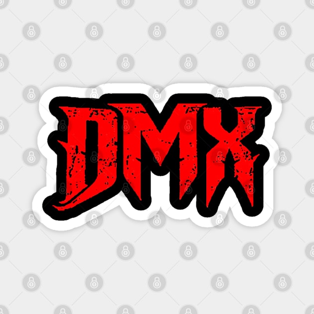 DMX Red 90s Magnet by Vamp Pattern