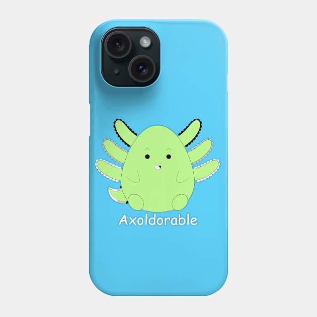 Axolotl Cutie Agender Phone Case by garciajey