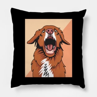 Toller Scream Pillow