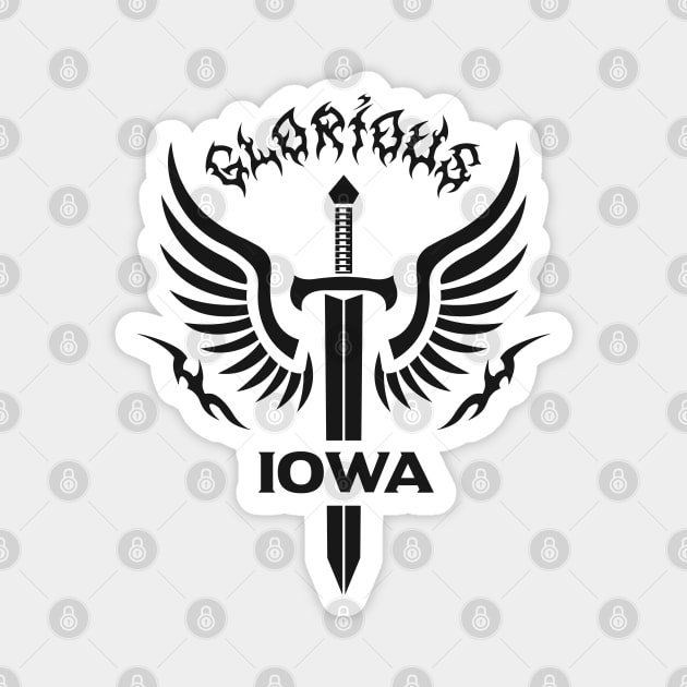 Glorious Iowa Magnet by VecTikSam