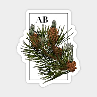 Alberta - Lodgepole Pine Magnet