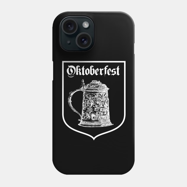 Beer Stein Drawing, Oktoberfest Phone Case by cartogram