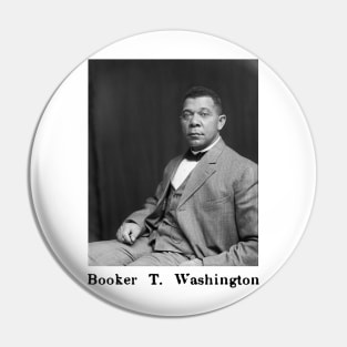 Booker T. Washington Portrait Pin