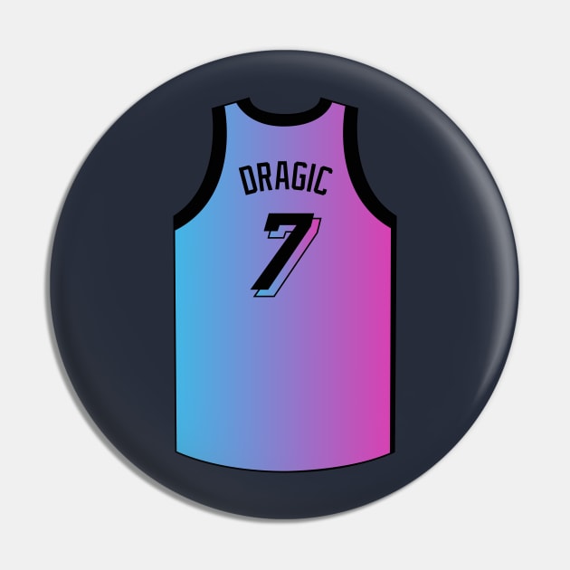 Goran Dragic Miami Jersey Qiangy Pin by qiangdade