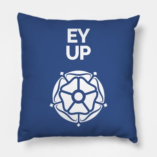 Ey Up Rose Pillow