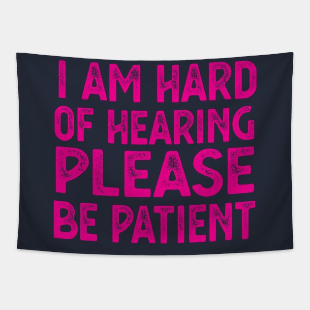 Hearing Impaired symbol Tapestry by Gaming champion