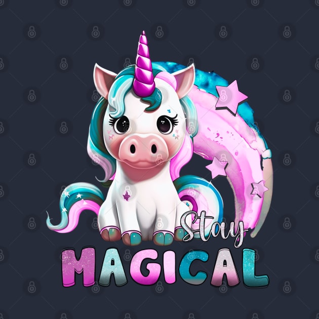 Unicorn - Stay Magical by KayBee Gift Shop