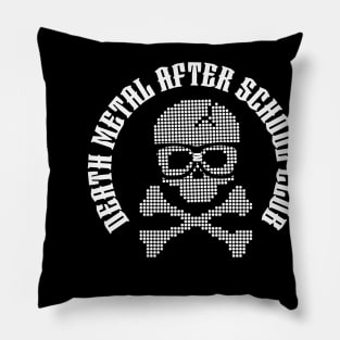 Death Metal After School Club Pillow