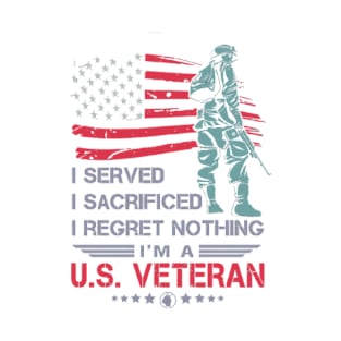 veterans day with american T-Shirt