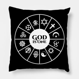 God is One Pillow