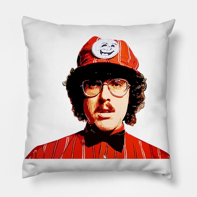 George Newman Pillow by BigOrangeShirtShop