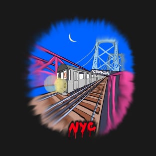 NYC Subway Series J Train T-Shirt