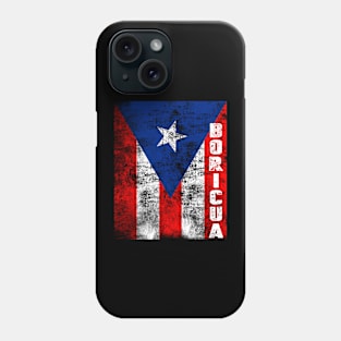 State 51 Puerto Rico Flag Statehood Boricua Pride Distressed Phone Case