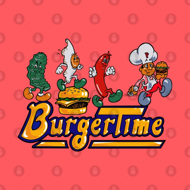 Burgertime by Chewbaccadoll