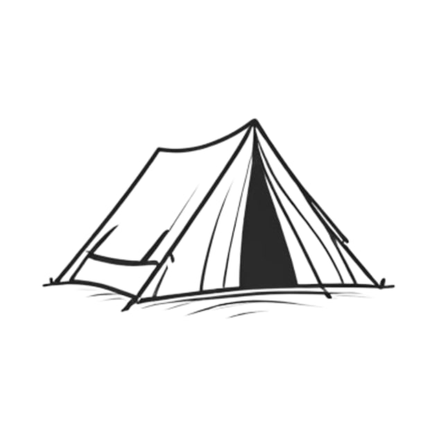 camping tent by Tiny Works